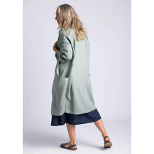 Load image into Gallery viewer, Lazybones Linen Duster - Slate M/L