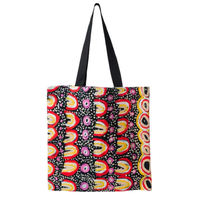 Indigenous Cotton Tote Bag by Maggie Long