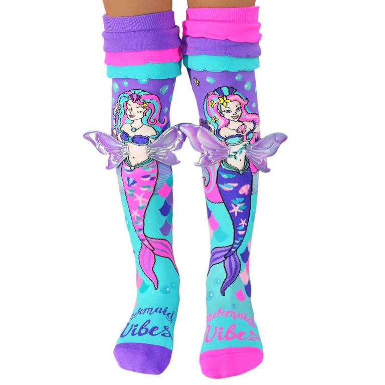 Mermaid Vibes Socks - Kids & Adult