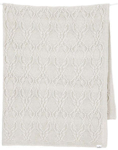Pebble Organic Knit Blanket