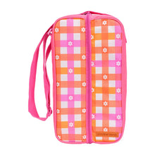 Load image into Gallery viewer, Picnic Bottle Bag – Daisy Gingham