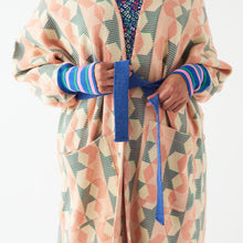 Load image into Gallery viewer, Sage and Clare Ruby Jacquard Robe