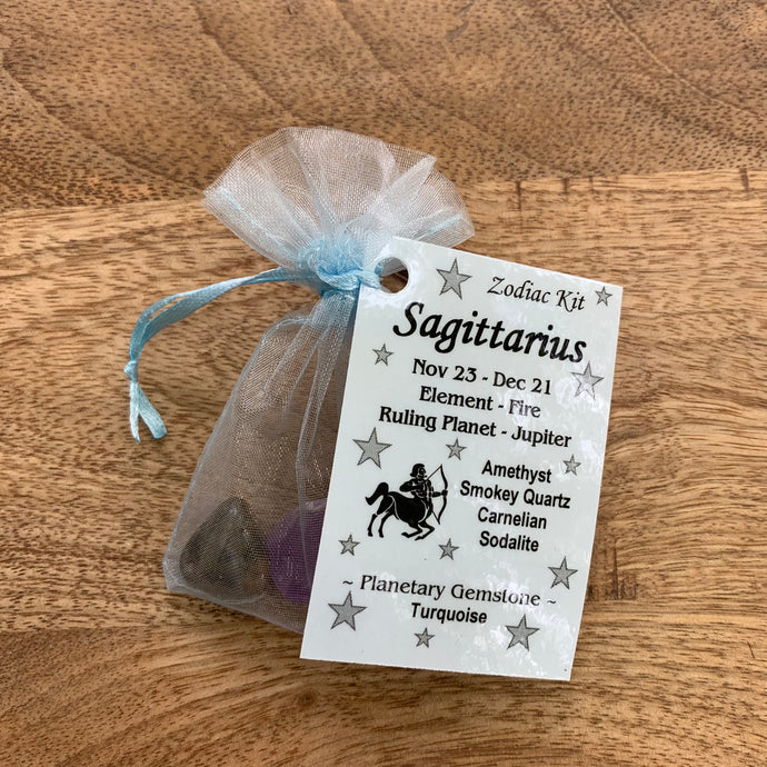 Sagittarius Zodiac Crystal Kit