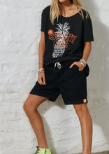 Load image into Gallery viewer, Hammill &amp; Co Slouchy Black Shorts