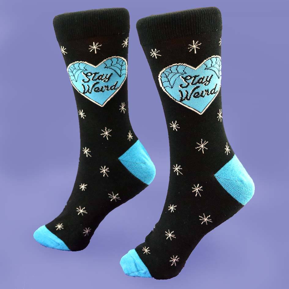 'Stay Weird' Socks  - Jubly-Umph