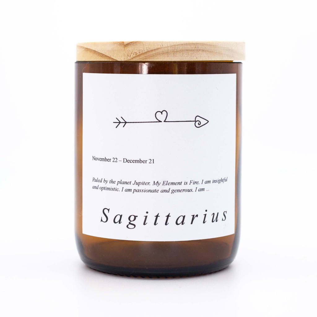 Sagittarius - Hand Poured Scented Candle