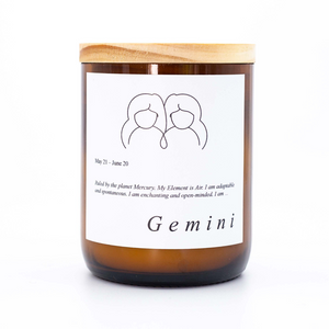 Gemini - Hand Poured Scented Candle