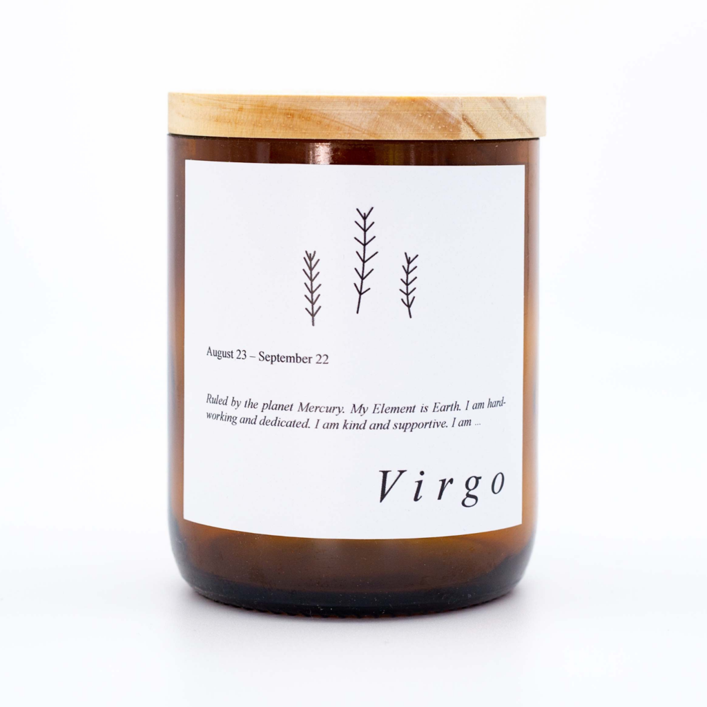 Virgo - Hand Poured Scented Candle