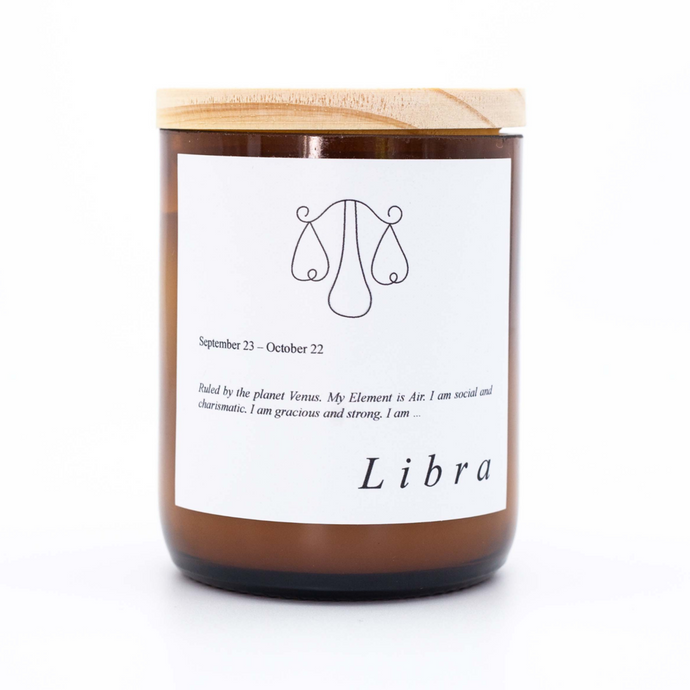 Libra - Hand Poured Scented Candle