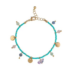 Turquoise Beaded Bracelet