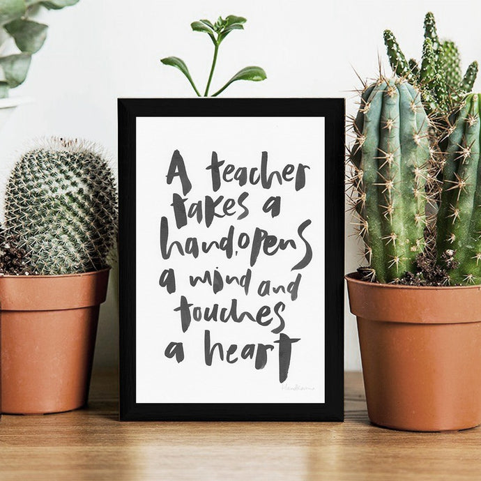 A Teacher Takes A Hand