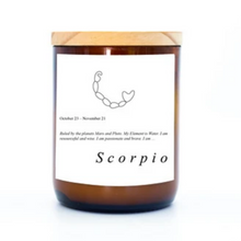 Load image into Gallery viewer, Scorpio - Commonfolk Collective Zodiac Candle