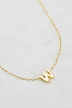 Load image into Gallery viewer, Letter Necklace A-Z Gold