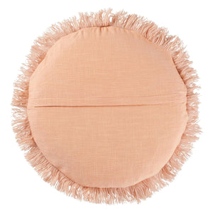 Sage x Clare Hilaire Punch Needle Cushion - Peach