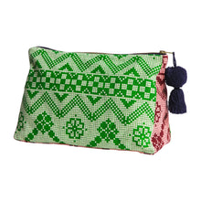 Load image into Gallery viewer, Zabrina Cosmetic Bag - Sage &amp; Clare