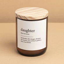 Load image into Gallery viewer, Daughter – Commonfolk Collective Dictionary Candle