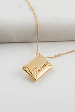 Load image into Gallery viewer, Envelope Necklace - Gold