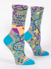 Load image into Gallery viewer, &#39;I Love My Asshole Kids&#39; Women&#39;s Socks