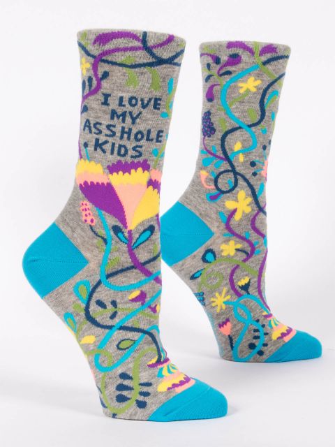 'I Love My Asshole Kids' Women's Socks