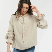 Load image into Gallery viewer, Beige Bloom Blouse - Italian Star