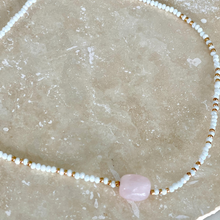 Load image into Gallery viewer, Love Choker - Rose Quartz