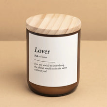 Load image into Gallery viewer, Lover – Commonfolk Collective Dictionary Candle