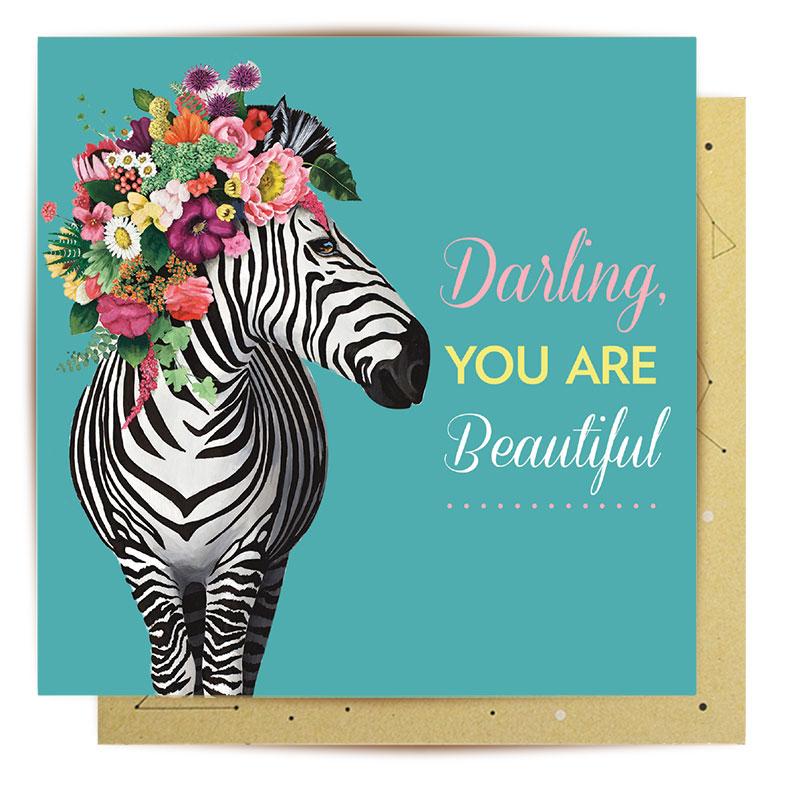 Darling, You Are Beautiful Card
