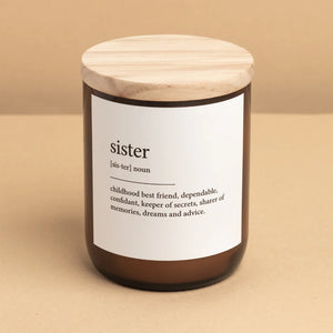 Sister - Commonfolk Collective Dictionary Candle