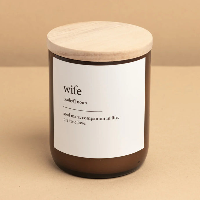 Wife – Commonfolk Collective Dictionary Candle