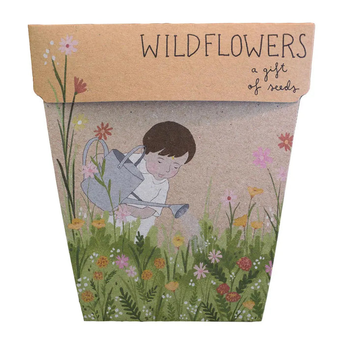 Wildflowers Gift of Seeds - Card