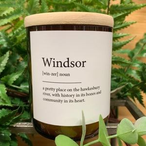 Windsor - Hand Poured Scented Candle